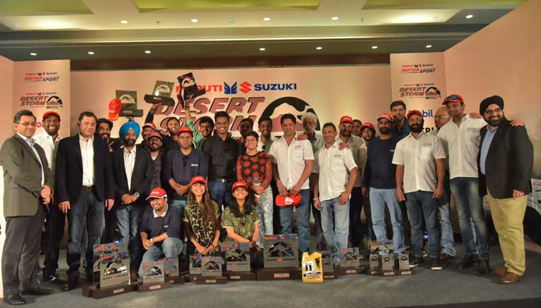 Maruti Team celebrating
