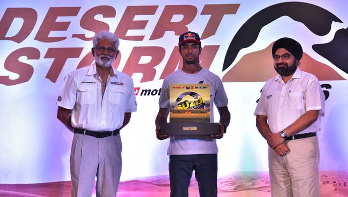CS Santosh wins in the bike category