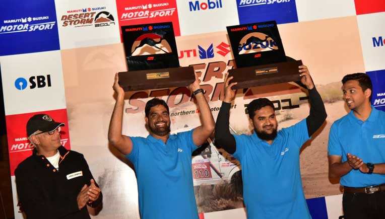 Ali Ajgar and Mohammed Musthafa from Team Maruti Suzuki