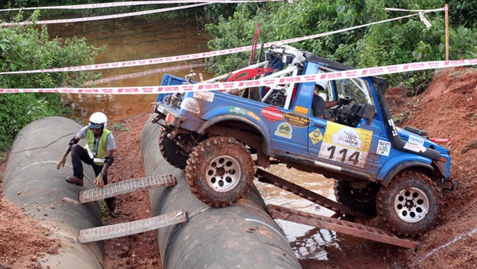Indian driver at the Force Gurkha RFC 2015