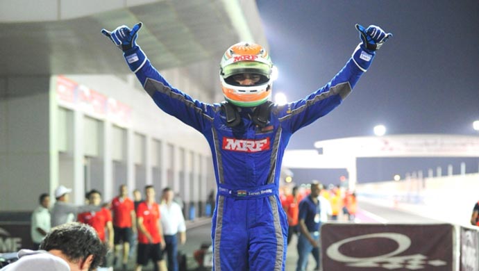 Reigning MRF 1600 Champion Tarun Reddy