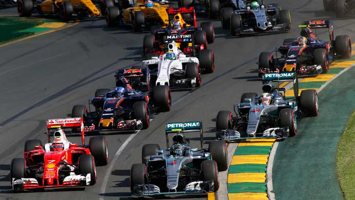 The Australian GP 2016; Pictures courtesy Daimler