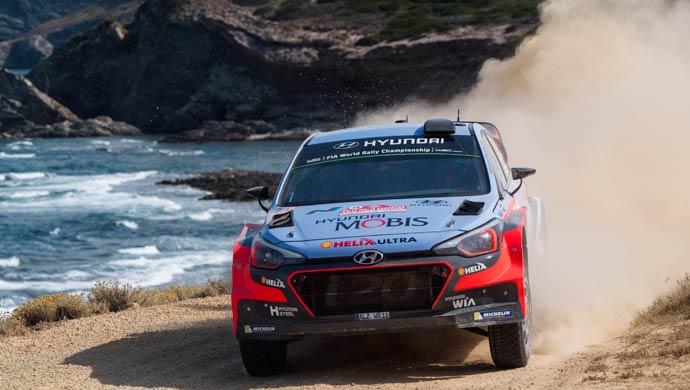 Belgian driver Thierry Neuville in action; Picture courtesy Red Bull content pool