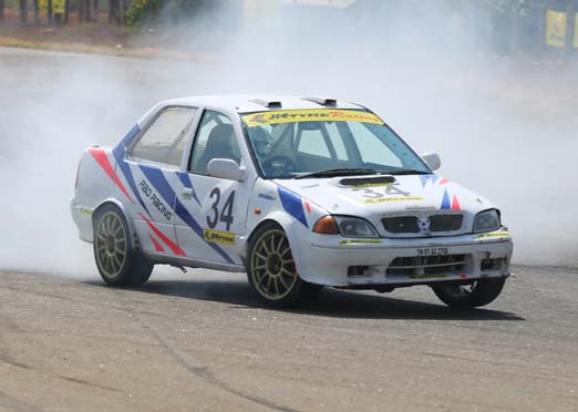 Ananth, Vishnu take early lead in 2nd round of 19th JK Tyre FMSCI race