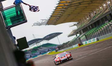 Armaan Ebrahim gets podium in Lamborghini race in Malaysia