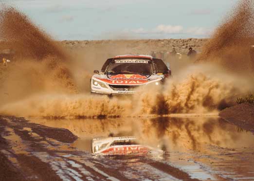 Barreda, Loeb win stage 8 Rally Dakar 2017; Stage 9 cancelled