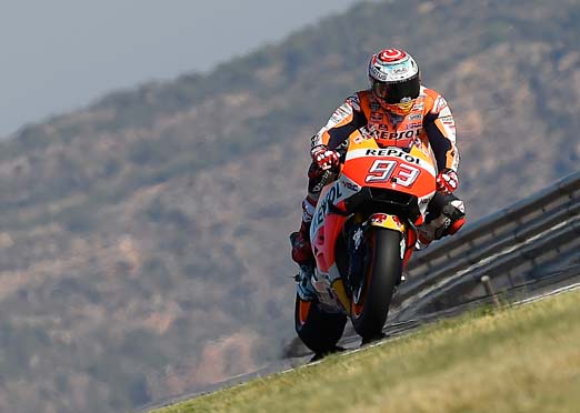 Championship leader Marc Marques wins Aragon MotoGP