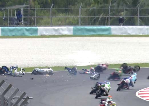 Mahindras get a Diwali gift with Bagnaia win in crash-hit Moto3