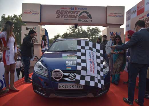 Maruti Suzuki flags off 15th edition of Desert Storm