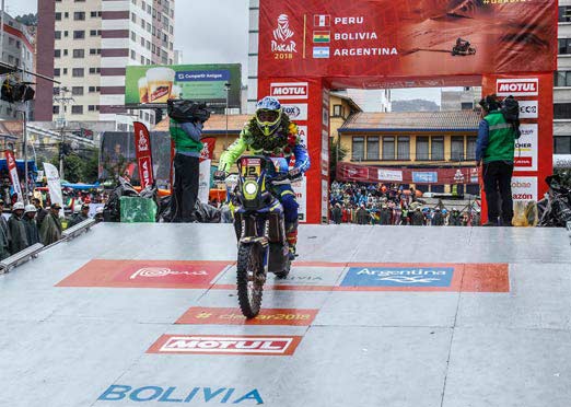 Pedrero of Sherco TVS finishes stage 6 at 16th position in Dakar