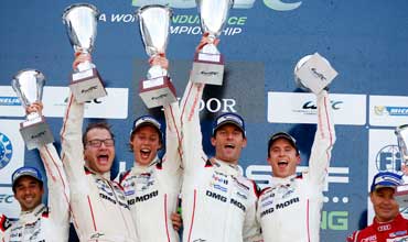 Porsche 1 & 2 at 6 hrs of Nurburgring