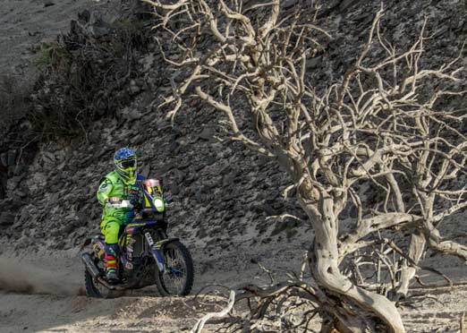Sherco TVS rider Joan Pedrero finishes 8th, Oriol Mena of Hero MotorSports 9th