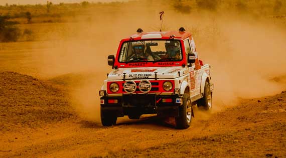 Suresh Rana , C S Santosh win Xtreme  car and Moto category respectively