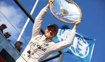 The familiar Mercedes 1-2 winning formula comes to rule again!