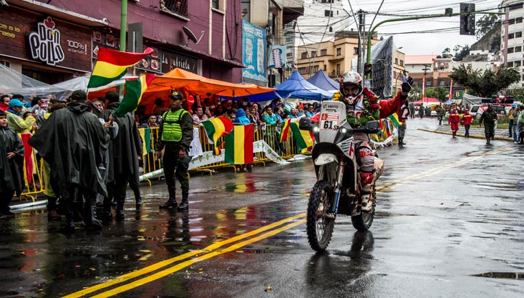 Stage 6 welcome into Bolivia