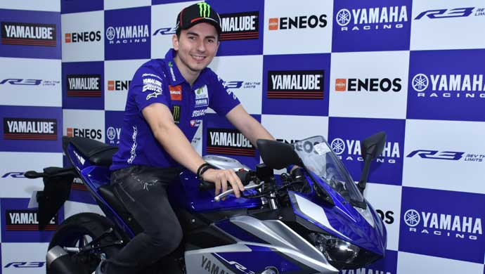World MotoGP Champion Jorge Lorenzo